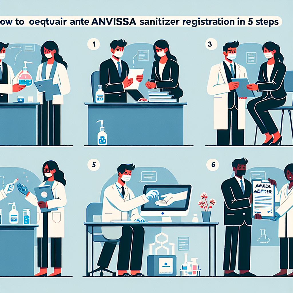 Guia Prático: Como Obter o Registro de Saneantes ANVISA em 5 Passos
